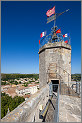 Tour clocher de la collégiale Saint Etienne à Capestang (34310 Hérault) - Canon 5D mark II + TS-E 17mm F4 L