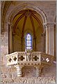 Chaire de lecture dans le refectoire de l'Abbaye de Royaumont (CANON 20D + EF 17-40 L)