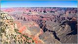 Grand Canyon NP - Yavapai Point en vue panoramique au matin (CANON 5D + EF 24mm L)