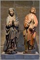 Statues de la Vierge et de St Jean dans l'Abbaye de Royaumont (CANON 20D + 17-40 L)